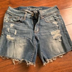 American Eagle Super Super Stretch Jean Shorts